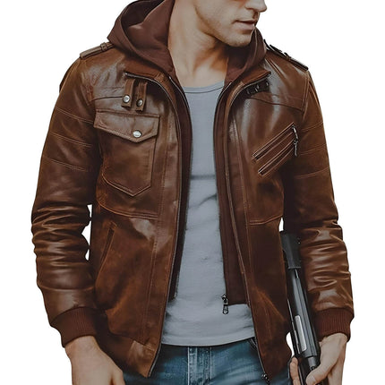 Campera de Cuero Brent