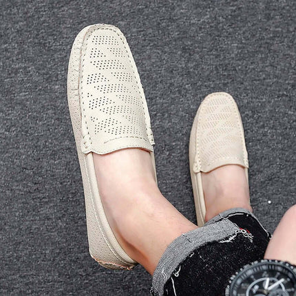 Mocasines de piel Giuliano
