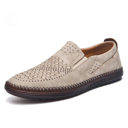 Mocasines de piel auténtica Roma