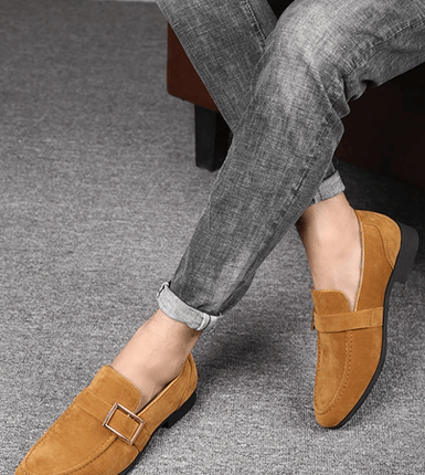 Mocasines de ante Signature