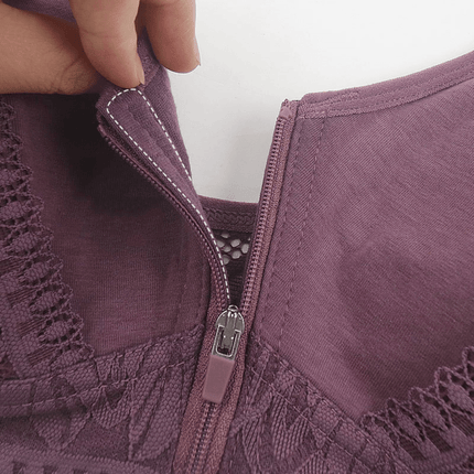 Kit de 2 Sujetadores de Encaje y Algodón Tallas Grandes - Soft Confort